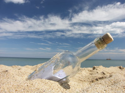 message in the bottle