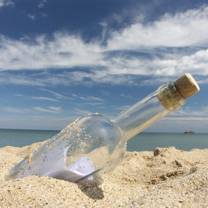 bouteille à la mer